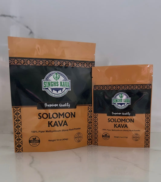 Premium Quality Noble Kava - Medium Grind Solomon Kava